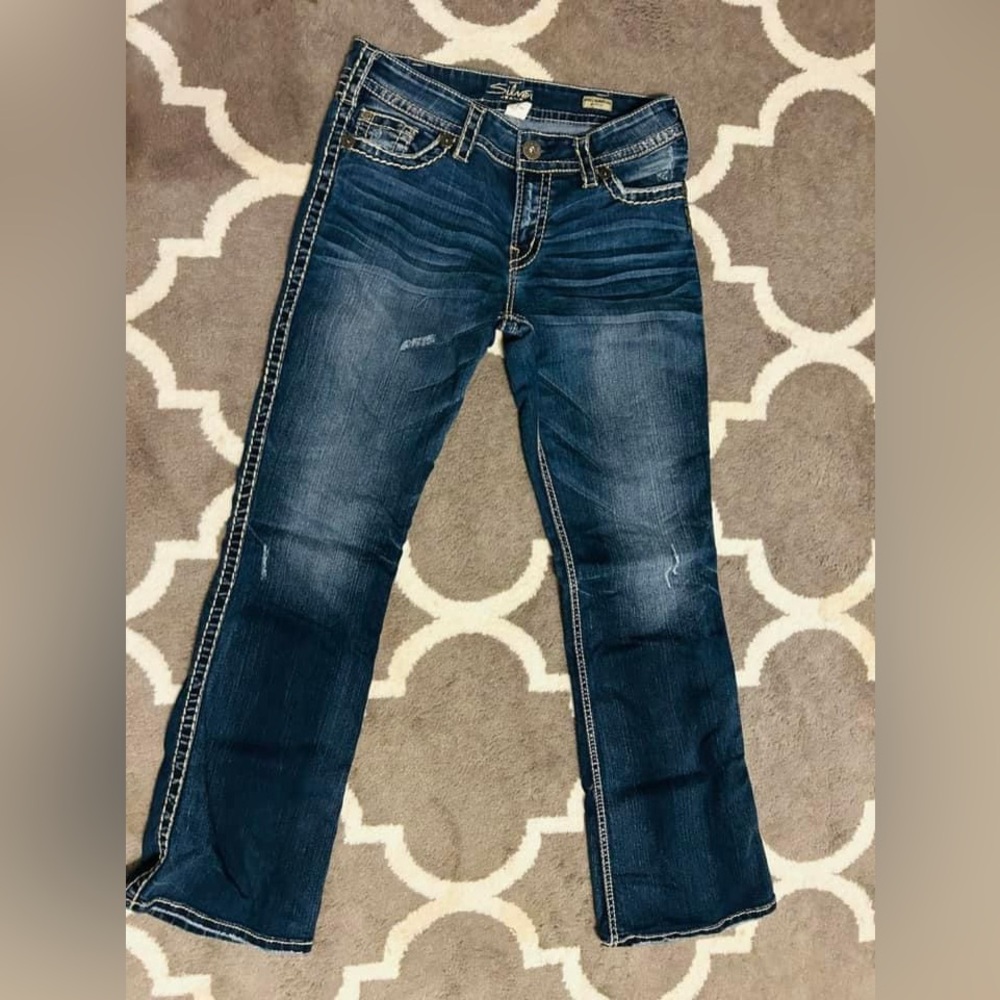 Women’s SILVER Bootcut Jeans (31/30)